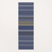 abstracte geometrische grenzen yogamat (Voorkant)