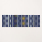 abstracte geometrische grenzen yogamat (Voorkant (horizontaal))