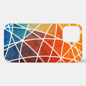 abstracte geometrische grijze achtergrond abstract Case-Mate iPhone case (Achterkant (horizontaal))