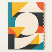 Abstracte Geometrische Harmonie Planner (Achterkant)