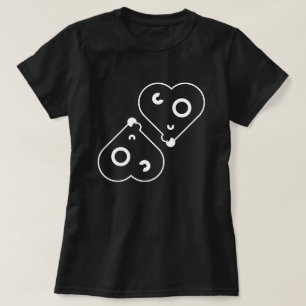 Abstracte Geometrische Harten Minimaal Symbolisc T-shirt