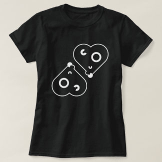 Abstracte Geometrische Harten | Minimaal Symbolisc T-shirt