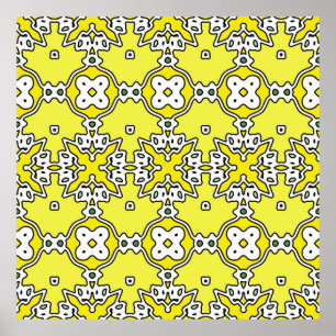 Abstracte geometrische illustratie. Patroon. Het e Poster