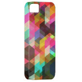 Abstracte geometrische iPhone hoesje (Back/Rechts)