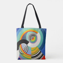 abstracte geometrische kleurrijke door Robert Dela Tote Bag