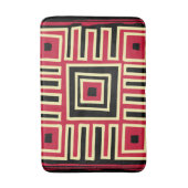 Abstracte geometrische kunst badmat (Voorkant Verticaal)