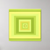 Abstracte geometrische kunst canvas afdruk (Voorkant)