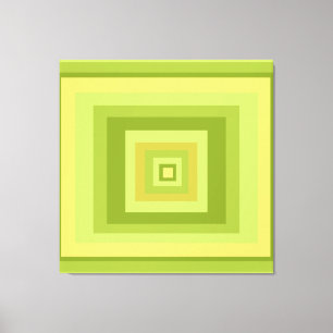 Abstracte geometrische kunst canvas afdruk