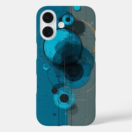 Abstracte geometrische kunst Case-Mate iPhone case (Achterkant)