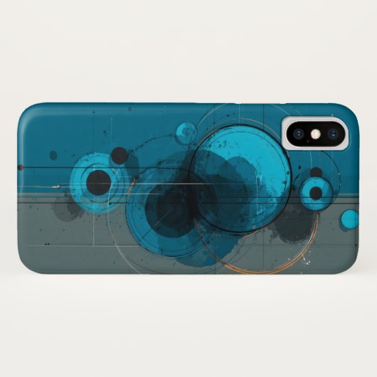 Abstracte geometrische kunst Case-Mate iPhone case (Achterkant (horizontaal))