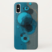 Abstracte geometrische kunst Case-Mate iPhone case (Achterkant)