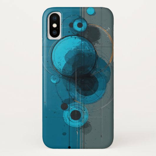 Abstracte geometrische kunst Case-Mate iPhone case (Achterkant)
