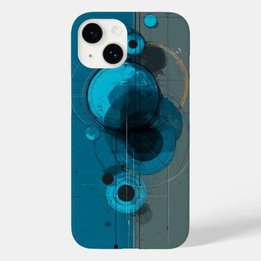 Abstracte geometrische kunst Case-Mate iPhone case (Achterkant)