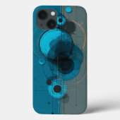 Abstracte geometrische kunst Case-Mate iPhone case (Achterkant)