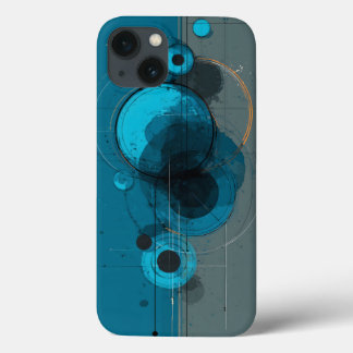 Abstracte geometrische kunst Case-Mate iPhone case