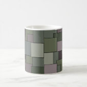 Abstracte geometrische kunst koffiemok (Center)