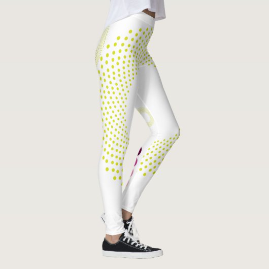 Abstracte geometrische kunst leggings (Rechts)