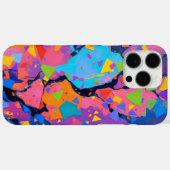Abstracte geometrische kunst - levendige kleuren Case-Mate iPhone case (Achterkant (horizontaal))