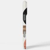 Abstracte geometrische kunst met natuurlijke textu Case-Mate iPhone case (Achterkant / Rechts)