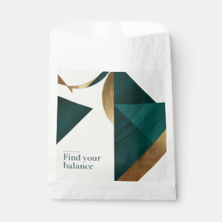 Abstracte geometrische kunst Modern poster minimal Bedankzakje