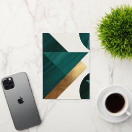 Abstracte geometrische kunst Modern poster minimal Folie Wenskaart