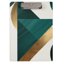 Abstracte geometrische kunst Modern poster minimal Klembord