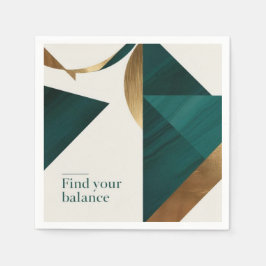 Abstracte geometrische kunst Modern poster minimal Servet