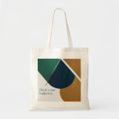 Abstracte geometrische kunst Moderne canvas tas mi (Voorkant)