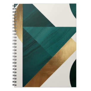 Abstracte Geometrische Kunst Moderne notitieboek s