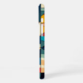 Abstracte geometrische kunst - samenstelling van h iPhone hoesje (Linkerkant)