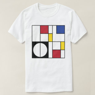 Abstracte geometrische kunst  t-shirt