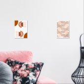 Abstracte geometrische kunst uit het midden van de muurkunst sets (Woonkamer)