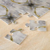 Abstracte geometrische kunst van Equine Legpuzzel (Zijkant)