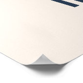 Abstracte geometrische kunstlijncirkels herstellen poster (Hoek)