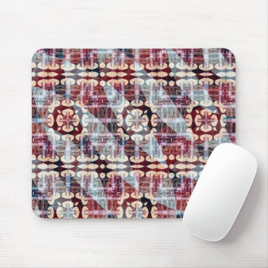 Abstracte Geometrische Kunstmousepad Muismat (Met muis)