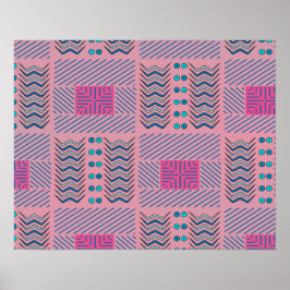 Abstracte geometrische lijnen en vormen | POSTER