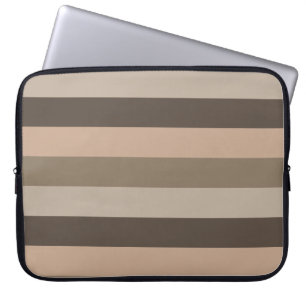 Abstracte geometrische lijnen kunst laptop sleeve
