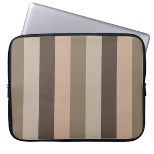 Abstracte geometrische lijnen kunst laptop sleeve
