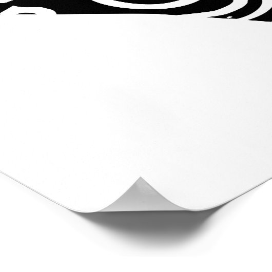 abstracte geometrische lijnkunst poster (Hoek)