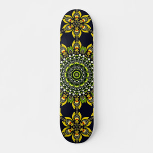 Abstracte Geometrische Mandala Kunst Design Persoonlijk Skateboard