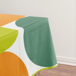 Abstracte geometrische mid-century moderne patrone tafelkleed