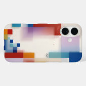 Abstracte geometrische moderne kunst kleurrijke co Case-Mate iPhone case (Achterkant (horizontaal))