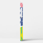 Abstracte geometrische, moderne vormen. Case-Mate iPhone case (Achterkant / Links)
