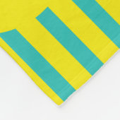 Abstracte geometrische, moderne  vormen. fleece deken (Hoek)