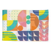 Abstracte geometrische, moderne vormen. kussensloop (Achterkant)