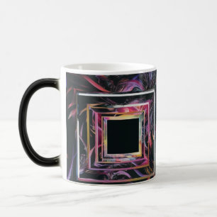 Abstracte geometrische morphing Mok - Heat Reveal