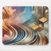 Abstracte geometrische Muismat (Voorkant)