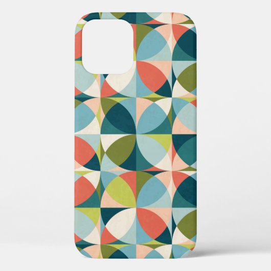 Abstracte geometrische naadloze patronen in het mi Case-Mate iPhone case (Achterkant)
