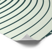 Abstracte geometrische ondergrond van het blikvel poster (Hoek)