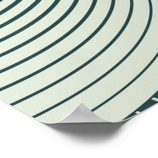 Abstracte geometrische ondergrond van het blikvel poster (Hoek)